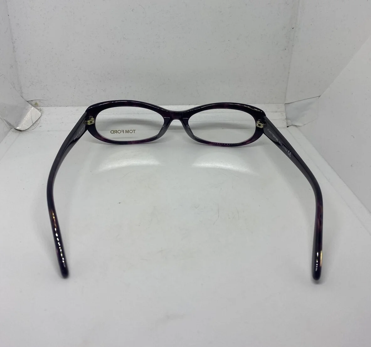 Tom Ford Eyeglasses Frames Made Italy With Hard Case ASIAN FIT TF5180 53-16-135 4