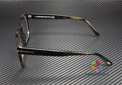 Tom Ford FT5542-B 052 Dark Havana Clear Lens Plastic 50 mm Men 4