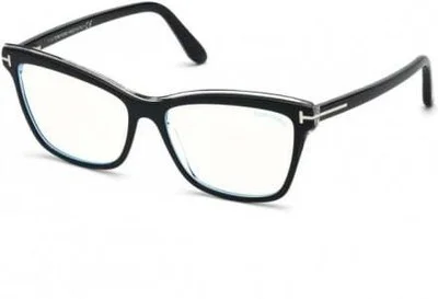 TOM FORD FT5619-B 001 Eyeglasses Shiny Black Frame 55mm 4