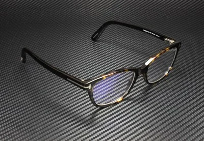 Tom Ford FT5638-B 052 Dark Havana Clear Lens Plastic 50 mm Women 3