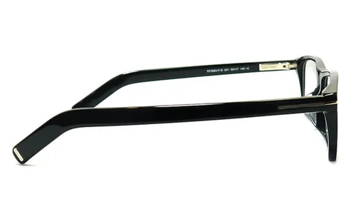 TOM FORD FT5663-F-B 001 Eyeglasses Shiny Black Frame 55mm ASIAN FIT 4