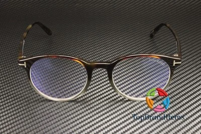 TOM FORD FT5695-B 056 Round Havana Demo Lens 47 mm Men 2