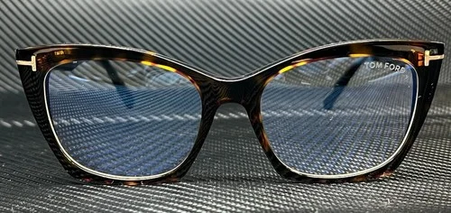 TOM FORD FT5709-B 052 Brown Havana Women 3