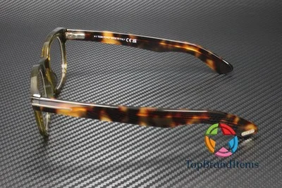 TOM FORD FT5807-B 096 Round Shiny Dark Green Demo Lens 50 mm Men 4