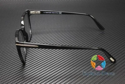 TOM FORD FT5812-B 001 Butterfly Shiny Black Demo Lens 53 mm Women 4