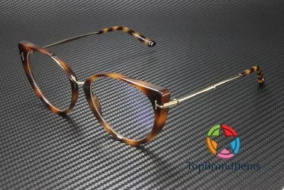 TOM FORD FT5815-B 053 Cat Eye Blonde Havana Demo Lens 54 mm Women