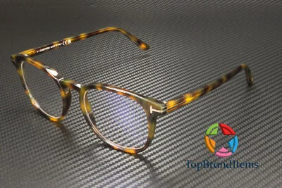Tom Ford FT5819 B 053 Plastic Blonde Havana 52 mm Men 1