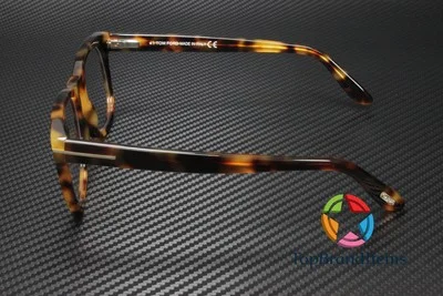 TOM FORD FT5820-B 053 Square Blonde Havana Demo Lens 50 mm Men 4