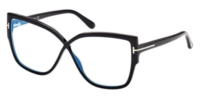Tom Ford FT5828 B 001 Plastic Shiny Black 60 mm Women 2