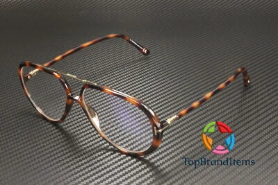 Tom Ford FT5838 B 053 Injected Blonde Havana 57 mm Unisex Eyeglasses 1