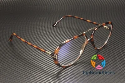 Tom Ford FT5838 B 053 Injected Blonde Havana 57 mm Unisex Eyeglasses 3