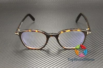 Tom Ford FT5858 D B 052 Plastic Dark Havana 49 mm Men 2