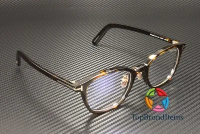 Tom Ford FT5858 D B 052 Plastic Dark Havana 49 mm Men 3