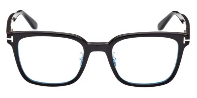 Tom Ford FT5859 D B 001 Plastic Shiny Black 53 mm Men