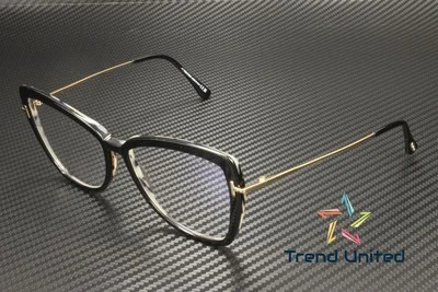 Tom Ford FT5882 B 005 Plastic Black Other 55 mm Women