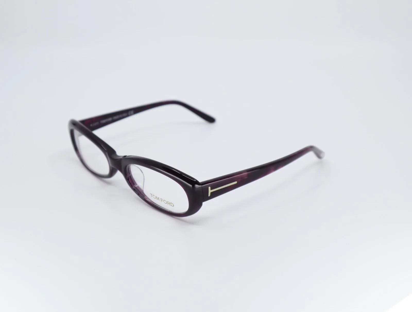 TOM FORD TF 5180 AF 83Z 53-16-135 Asian Fit Womens Oval Full Rim Eyeglass Frame