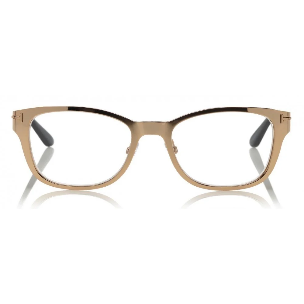 Tom Ford TF 5474 32E Gold Havana Eye/Sunglasses Frame 53-19-140 W/Clip On