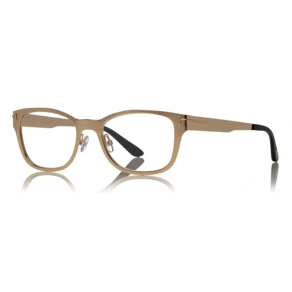 Tom Ford TF 5474 32E Gold Havana Eye/Sunglasses Frame 53-19-140 W/Clip On 2