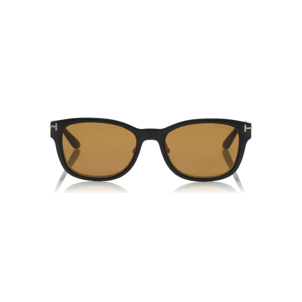 Tom Ford TF 5474 32E Gold Havana Eye/Sunglasses Frame 53-19-140 W/Clip On 3