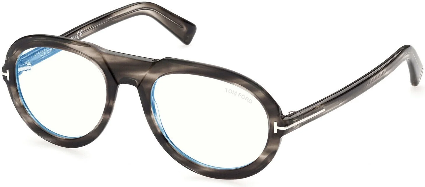 TOM FORD TF5756B-056-53 Eyeglasses Size 53mm 20mm 145mm Grey Men