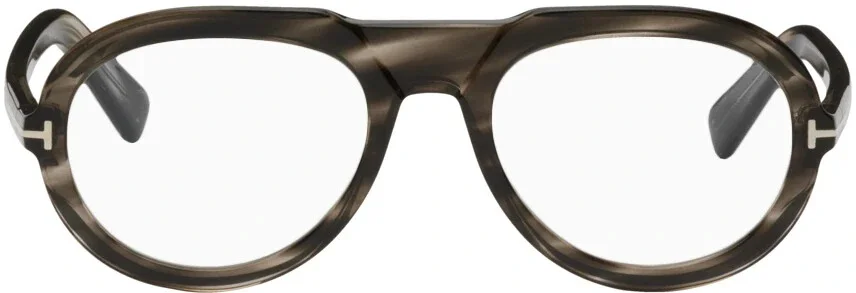 TOM FORD TF5756B-056-53 Eyeglasses Size 53mm 20mm 145mm Grey Men 2
