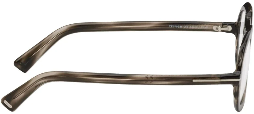 TOM FORD TF5756B-056-53 Eyeglasses Size 53mm 20mm 145mm Grey Men 3