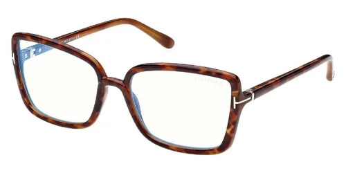TOM FORD TF5813B-055-56 Eyeglasses Size 56mm 17mm 135mm havana Women 2