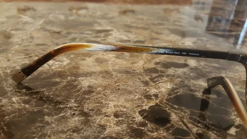 Tommy Bahama Round Tortoise Shell Eyeglass Frames (TB 8) Brown Horn 140 4