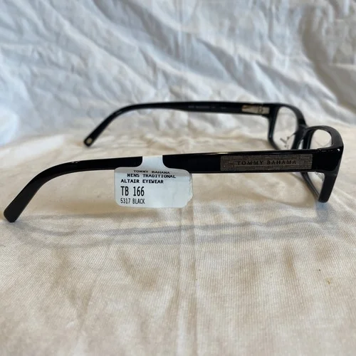 Tommy Bahama TB 166 Black Wood Eyeglasses Frames 53[]17-145 4