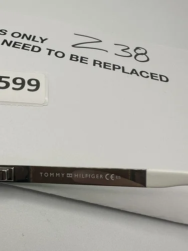 Tommy Hilfiger Eyeglasses Frames TH 1324 OG7 Black Green Square 52-19-145 4