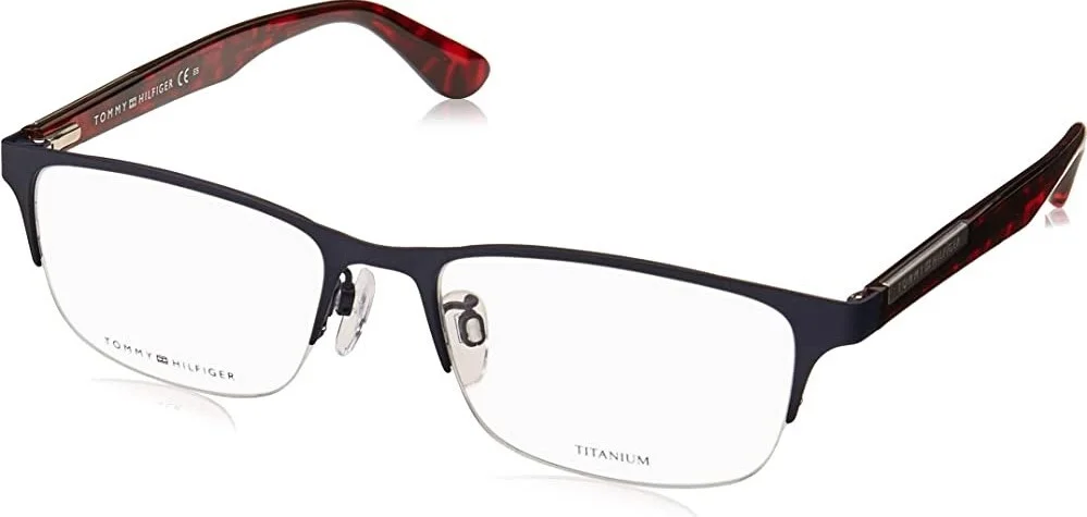 Tommy Hilfiger – Optical Frames Demo Lens – Square Men’s Eyeglasses TH 1583/F 0F