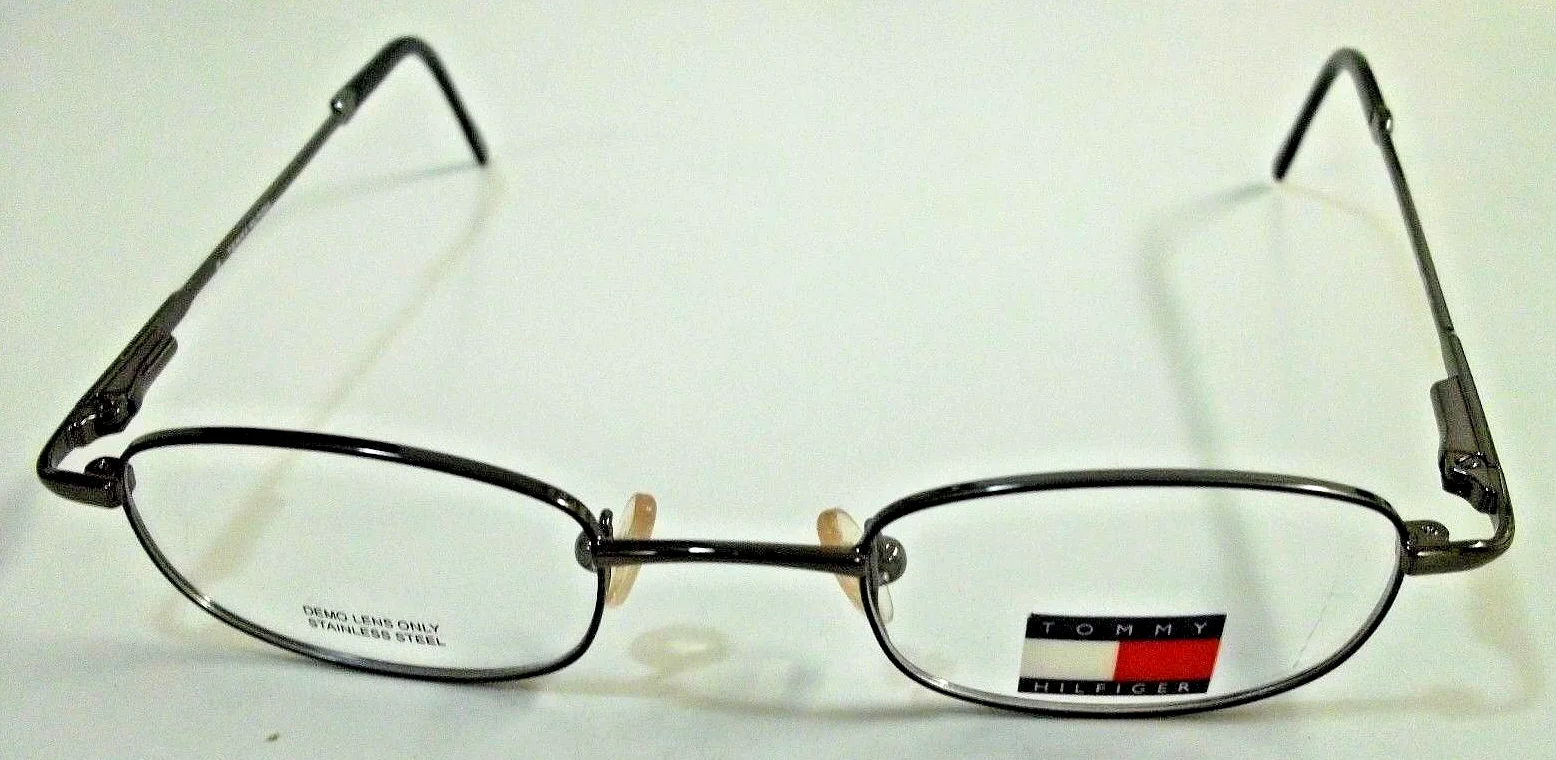 TOMMY HILFIGER TH 3002 Navy Gunmetal KIDS/ SMALL FACES Eyeglass Frames 43-21-140