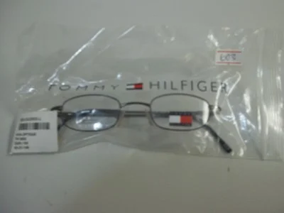 TOMMY HILFIGER TH 3002 Navy Gunmetal KIDS/ SMALL FACES Eyeglass Frames 43-21-140 4