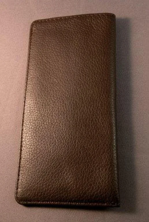 Top Grain soft Leather Eyeglass / Glasses slip case - Various colors 4