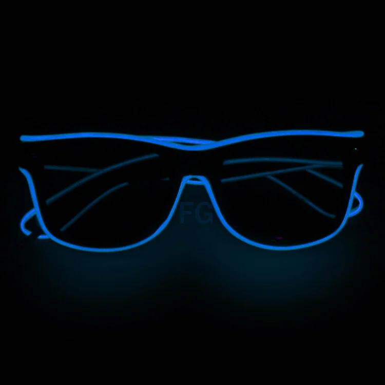 TOP Quality EL Wire Neon Flashing Rayband Rave Glasses- For less. Ships FREE! 2