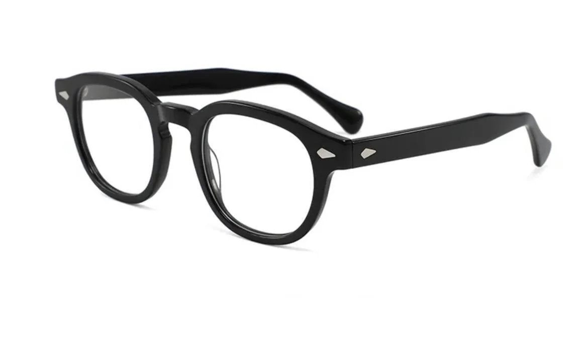 TOP QUALITY HANDMADE ACETATE RXABLE OPTICAL FRAMES, JOHNNY D. RETRO STYLE 3