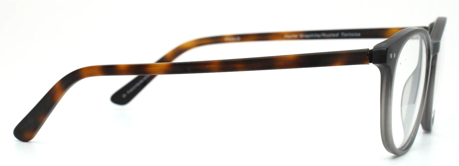 TORTOISE AND BLONDE Paolo Matte Graphite Tortoise Womens Eyeglasses 49-20-145 4