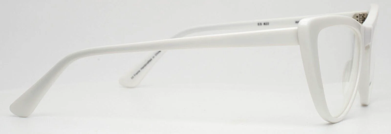 TORTOISE & BLONDE ES822 White Womens Cat Eye Full Rim Eyeglasses 53-21-150 B:40 4