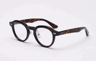 Tortoise Retro Horn Rimmed Glasses P3 Frames 1960s Vintage Style Eyewear 3