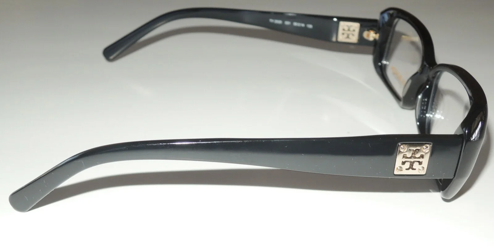 TORY BURCH 2020 501 BLACK WITH GOLD TRIM EYEGLASS FRAMES 135 50 -14 3