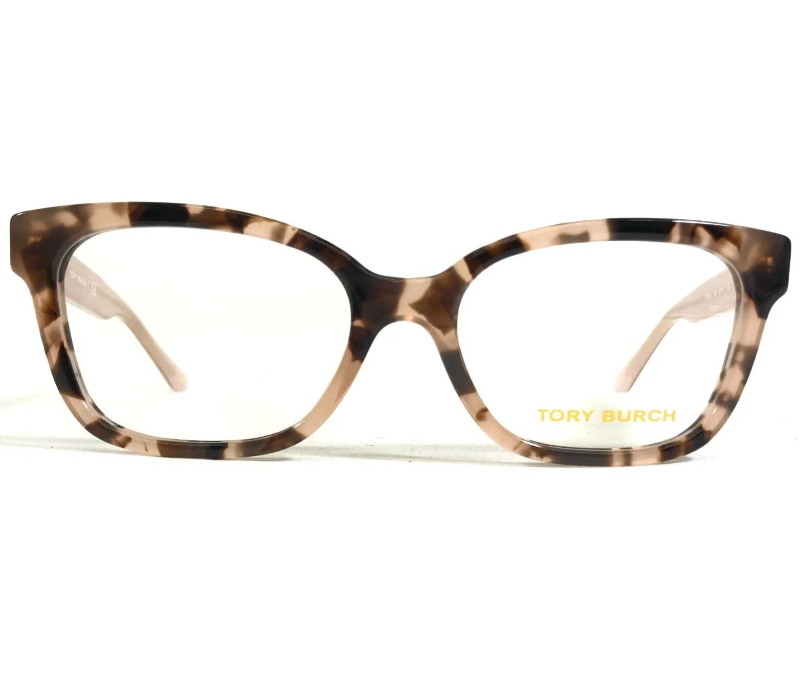 Tory Burch Eyeglasses Frames TY 2084 1726 Brown Pink Tortoise Cat Eye 52-17-140