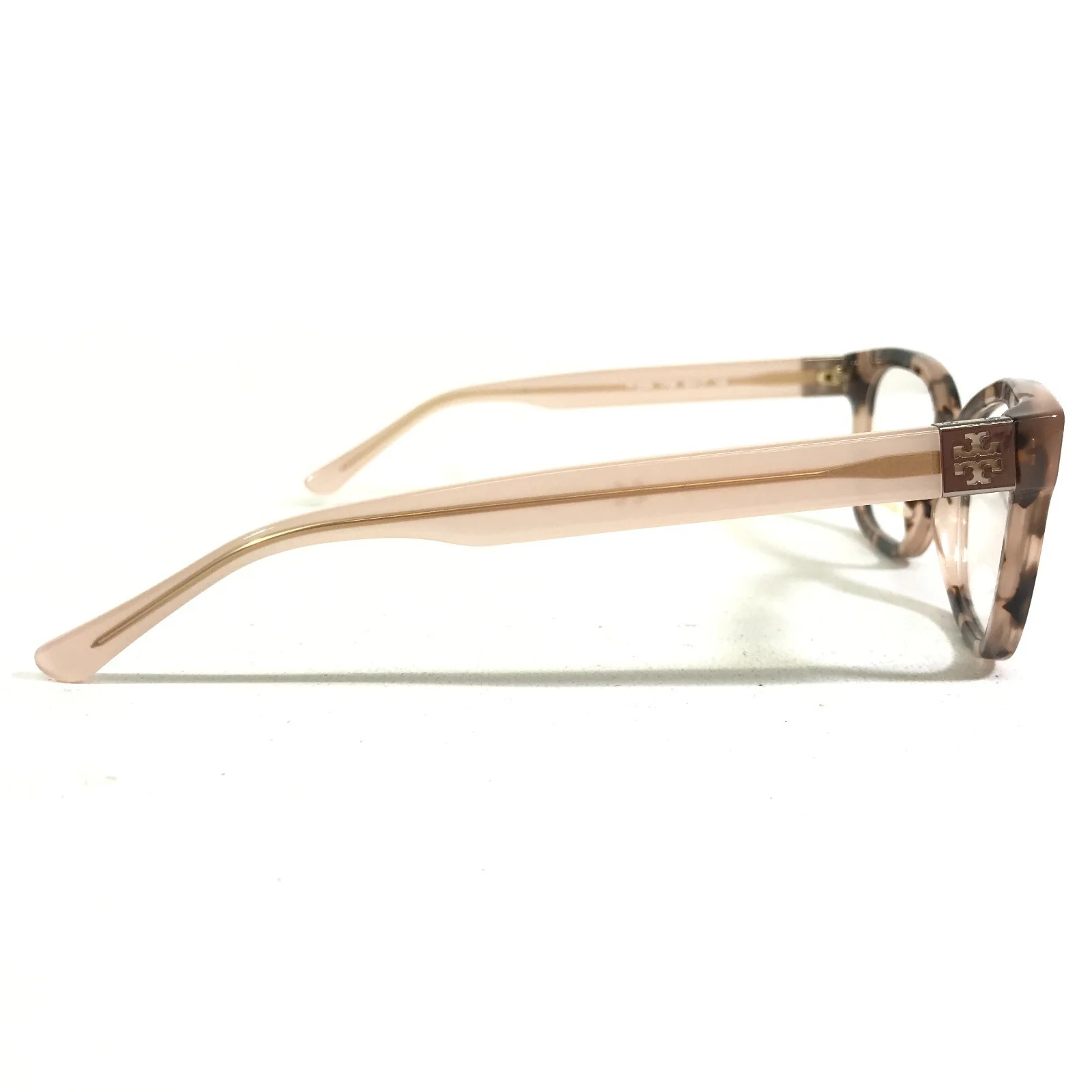 Tory Burch Eyeglasses Frames TY 2084 1726 Brown Pink Tortoise Cat Eye 52-17-140 3