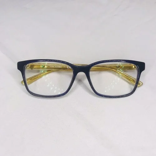 Tory Burch Eyeglasses TY 2064 1562 52 Blue/Transparent Yellow Frame [52-16-135] 2