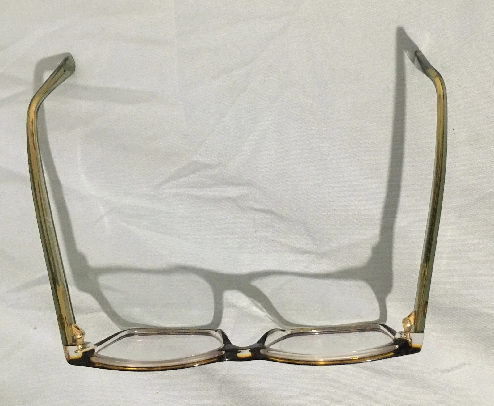 Tory Burch Eyeglasses TY2064 1561 Tortoise/Green Rectangular Frame 52[]16 135 2