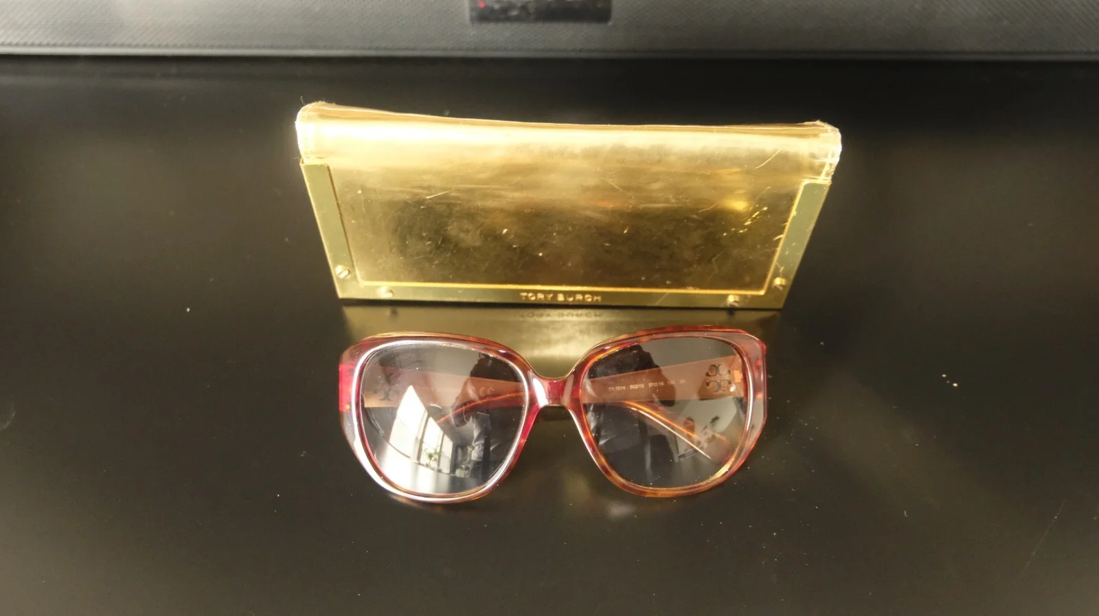 Tory Burch Tortoise Glasses Amber Lens TY7014 Great Condition #183