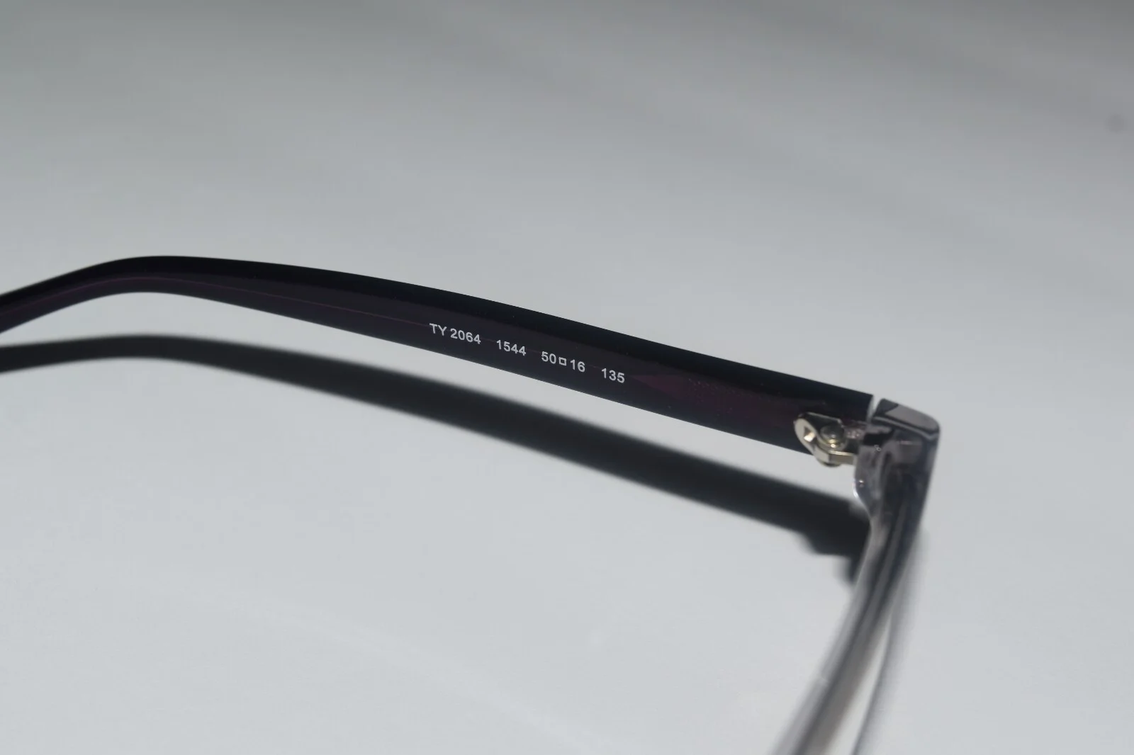 Tory Burch Transparent Purple Optical Frame TY2064 1544 50-16-135 Eyeglasses 3