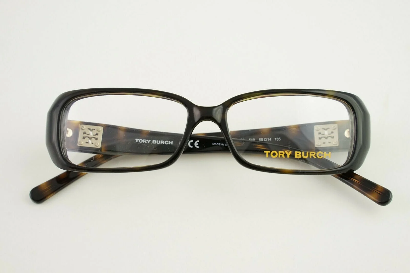 TORY BURCH TY 2020 510 Tortoise Brown/Gold 50-14-135 Eyeglasses 2