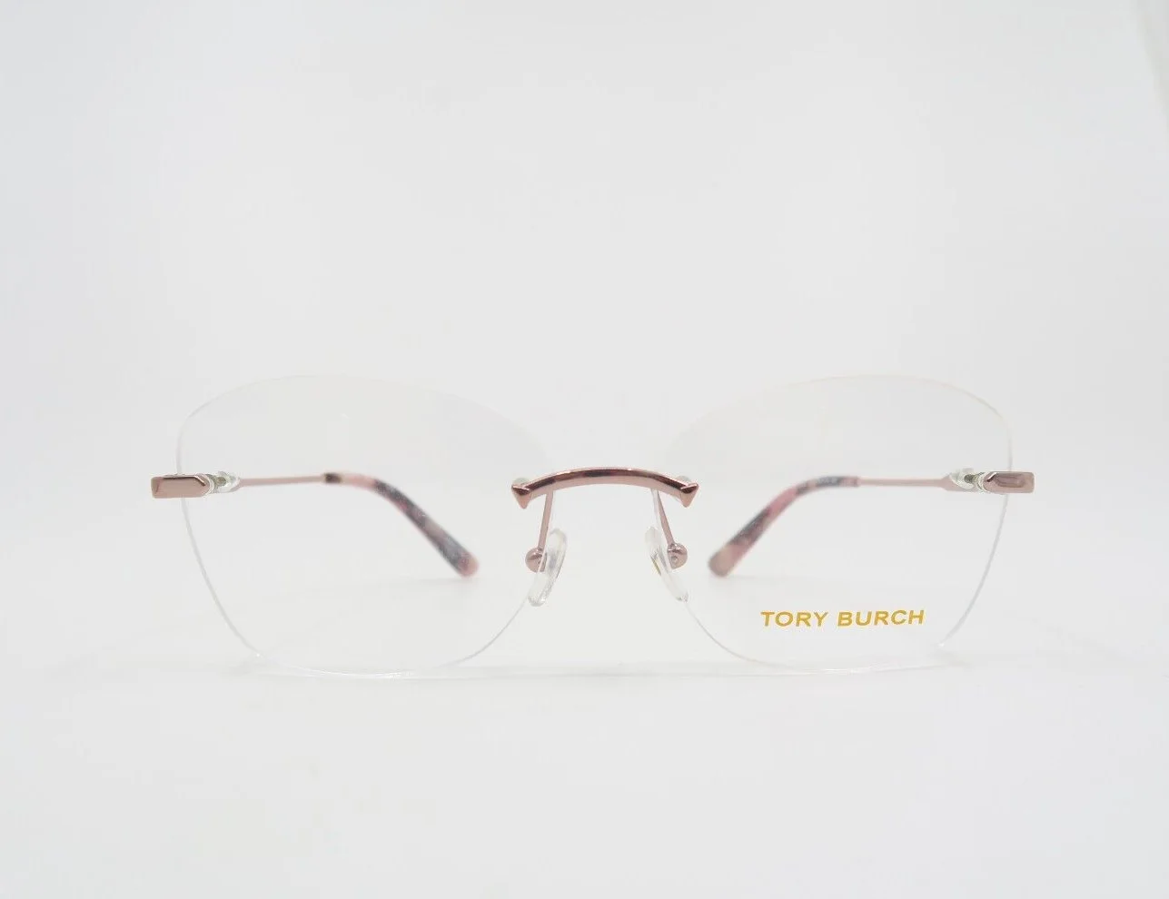 Tory Burch TY1058 3254 54mm Rimless Rose gold New Women 3