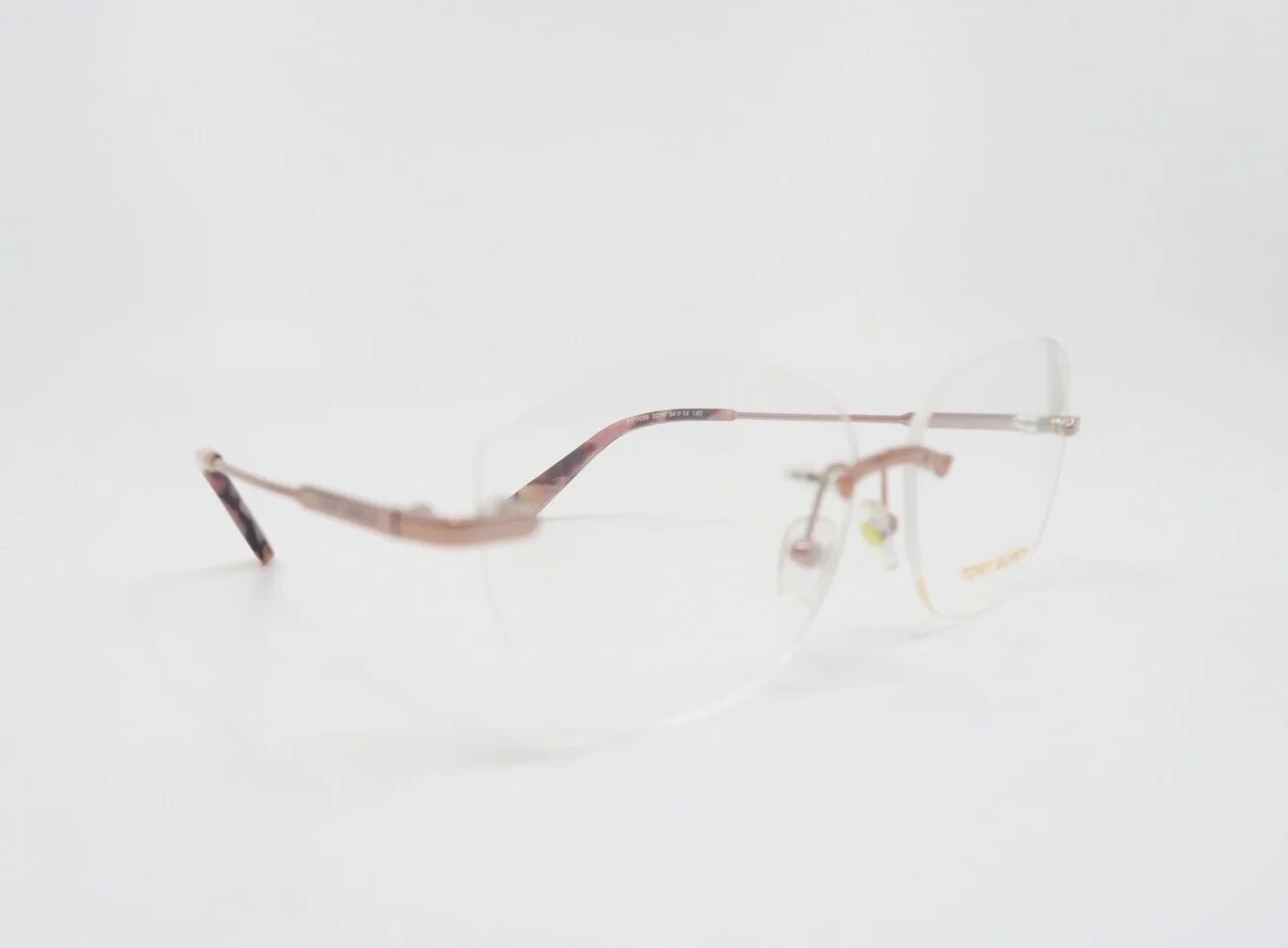 Tory Burch TY1058 3254 54mm Rimless Rose gold New Women 4
