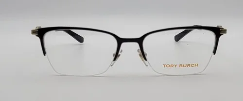 Tory Burch TY1068 Gold and Brown Half Rim Rectangle Women 2